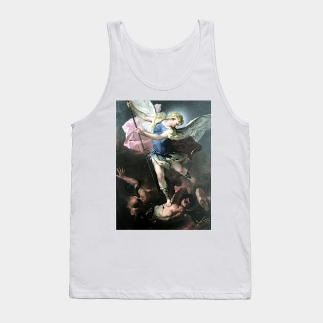 Luca Giordano Luca Fa Presto Saint Michael Tank Top by pdpress